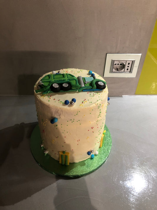 Recycle Truck Cake